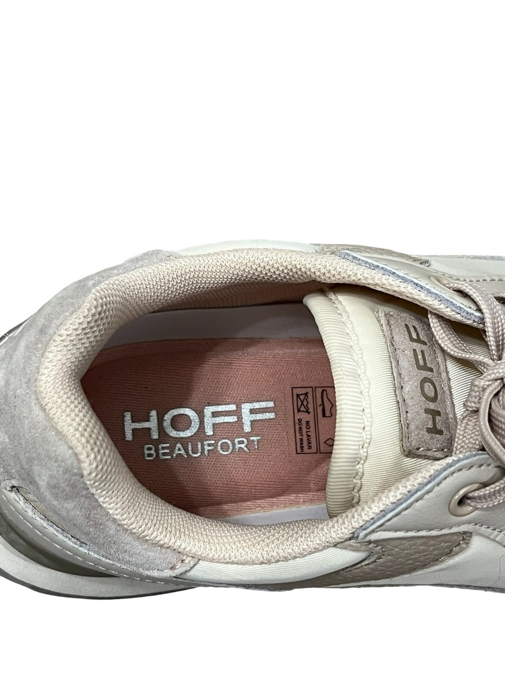 WOMEN'S HOFF BEAUFORT sneaker tennis shoe in BEIGE size 8 - Picture 5 of 11